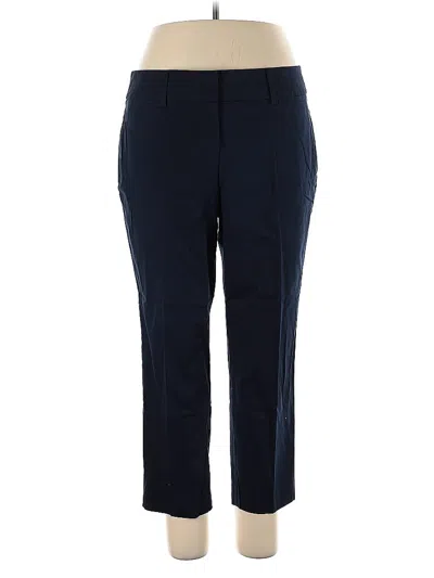 Pre-owned Ann Taylor Factory Dress Pants In Blue