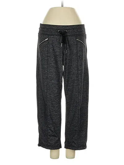 Pre-owned Athleta Track Pants In Gray
