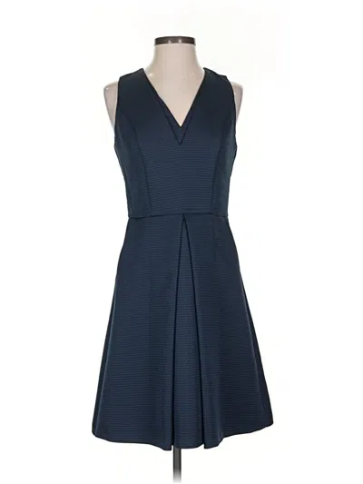 Pre-owned Armani Exchange Cocktail Dress In Blue