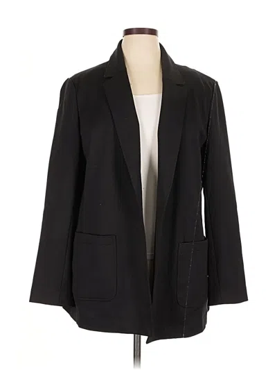 Pre-owned Anne Klein Blazer Jacket In Black