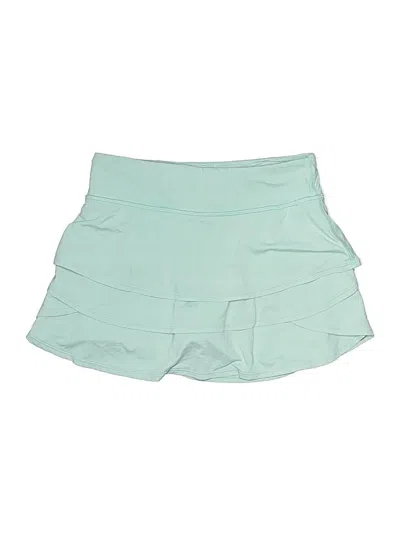 Pre-owned Athleta Girl Kids' Skirt In Blue