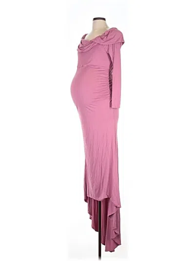 Pre-owned Motherhood Cocktail Dress In Pink