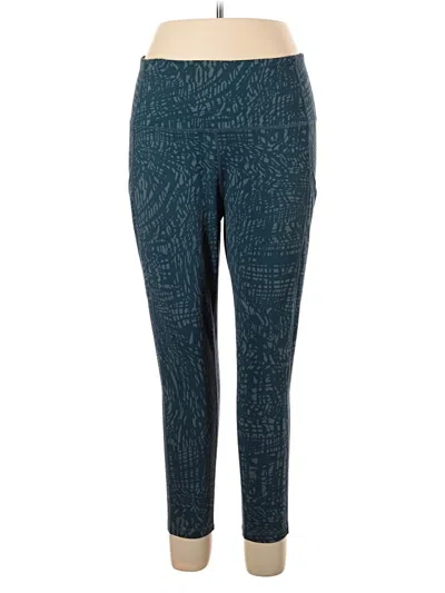Pre-owned Zella Active Pants In Blue