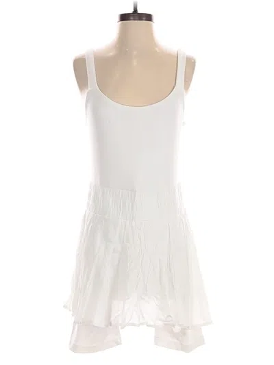 Pre-owned Fp Movement Casual Dress In White