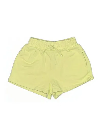 Pre-owned Zara Kids' Athletic Shorts In Yellow