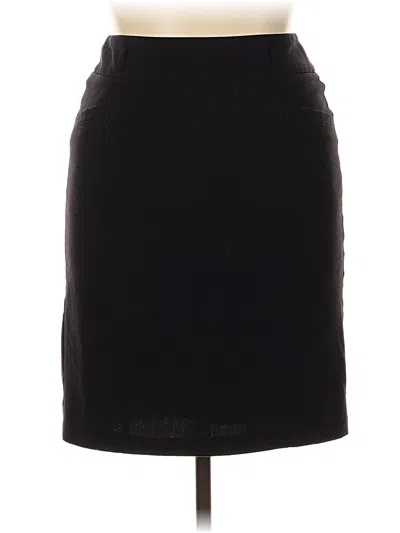 Pre-owned Roz & Ali Formal Skirt In Black