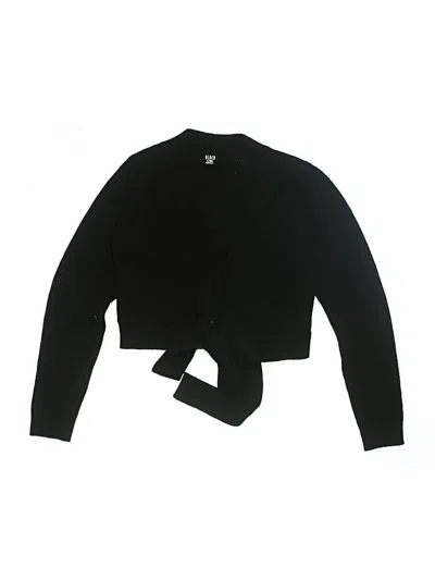 Pre-owned Bloch Kids' Cardigan Sweater In Black
