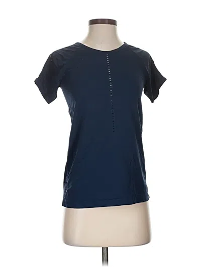 Pre-owned Athleta Active T-shirt In Blue