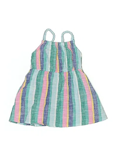 Pre-owned Cat & Jack Kids' Dress In Blue