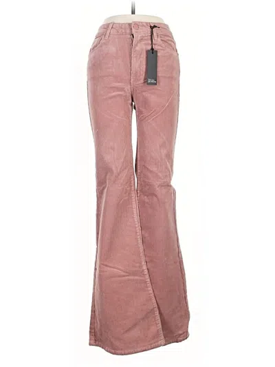 Black Label By C'est Toi Casual Pants In Pink