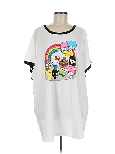 Pre-owned Hello Kitty Short Sleeve T-shirt In White
