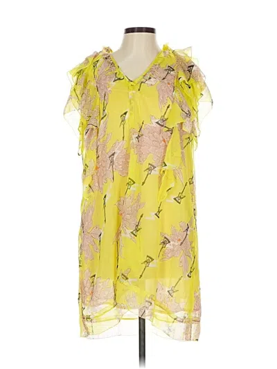 Pre-owned Zadig & Voltaire Cocktail Dress In Yellow
