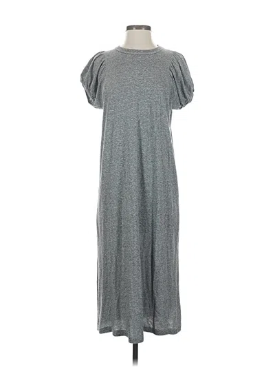 Pre-owned The Great Casual Dress In Gray