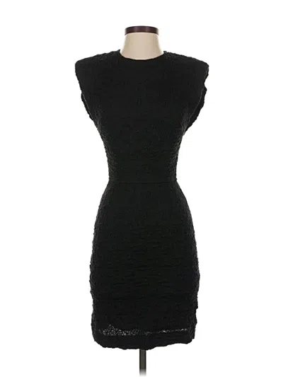 Pre-owned Sabina Musayev Cocktail Dress In Black
