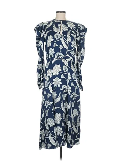 Pre-owned Johanna Ortiz Casual Dress In Blue