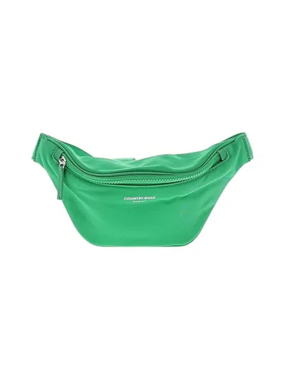 Pre-owned Country Road Belt Bag In Green