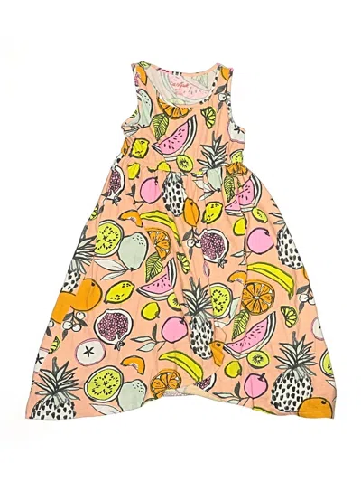 Pre-owned Cat & Jack Kids' Dress In Yellow