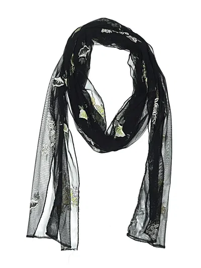 Pre-owned Unbranded Scarf In Black