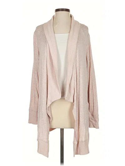 Pre-owned Donna Karan Cardigan Sweater In Pink