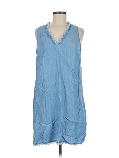 Pre-owned Tommy Bahama Casual Dress In Blue