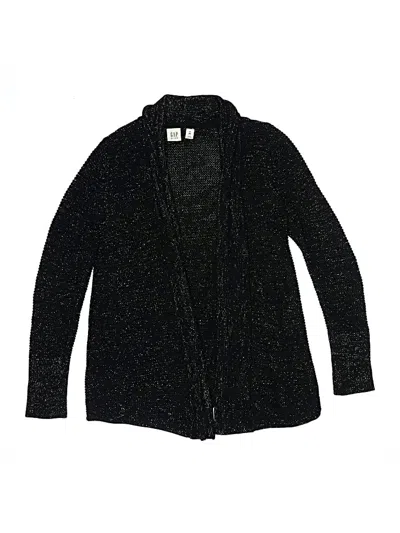 Pre-owned Gap Kids' Long Sleeve Top Black Turtleneck Tops