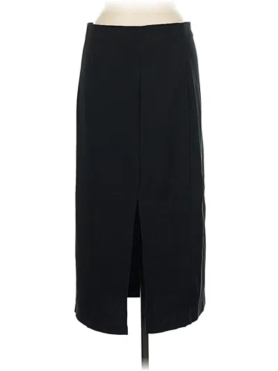 Pre-owned Sergio Hudson Formal Skirt In Black