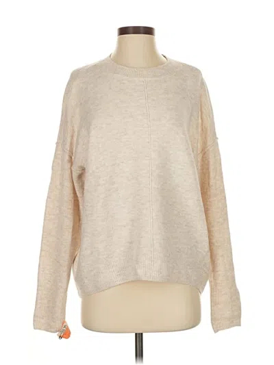 Pre-owned Vince Camuto Pullover Sweater In Brown