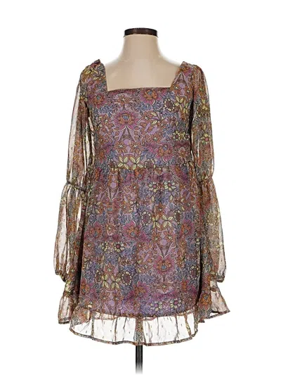 Pre-owned Koko + Mason Casual Dress In Purple