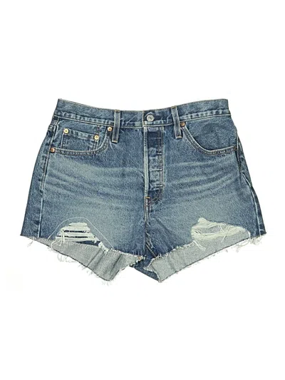 Pre-owned Levi's Denim Shorts In Blue