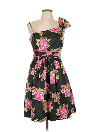 Pre-owned Teeze Me Casual Dress In Black