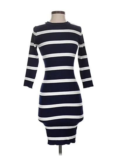 Pre-owned Lulus Casual Dress In Blue