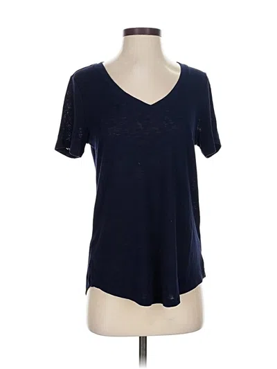 Pre-owned Athleta Short Sleeve T-shirt In Blue