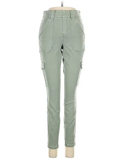 Pre-owned Spanx Jeggings In Green