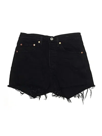 Pre-owned Levi's Denim Shorts In Gray