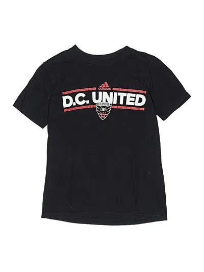 Pre-owned Adidas Originals Kids' Short Sleeve T-shirt In Black