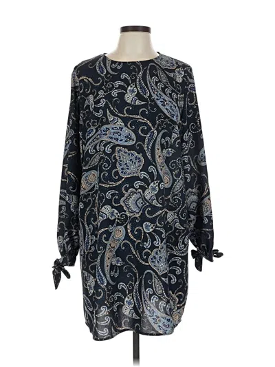 Pre-owned H&m Casual Dress In Blue