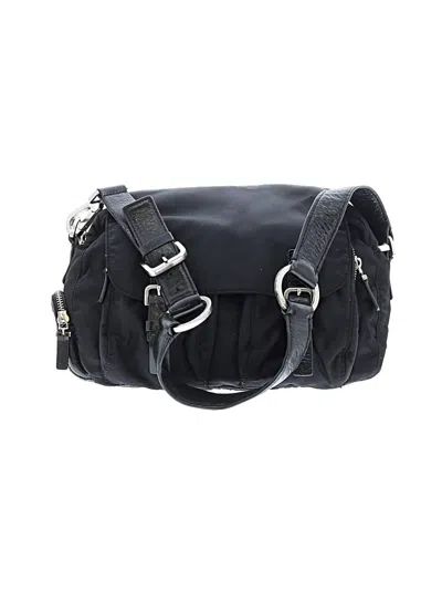 Pre-owned Francesco Biasia Shoulder Bag In Black