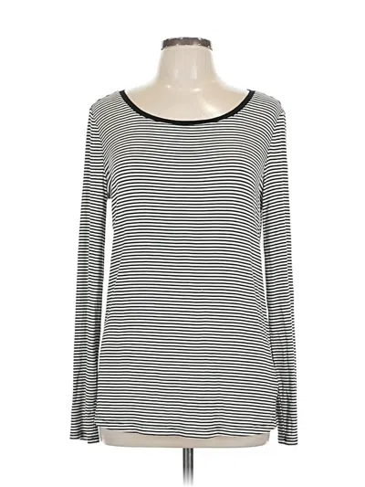 Pre-owned Paige Long Sleeve T-shirt In Silver