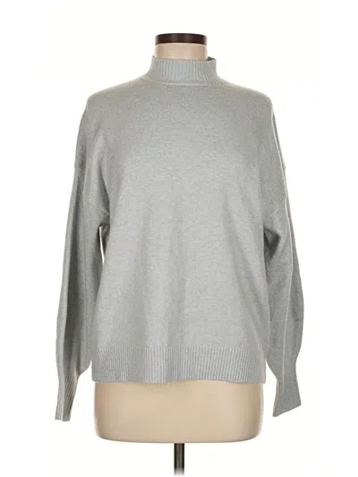 Pre-owned Only Turtleneck Sweater In Silver