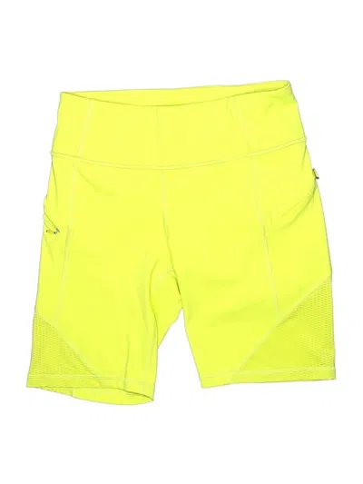 Pre-owned Athleta Athletic Shorts In Yellow