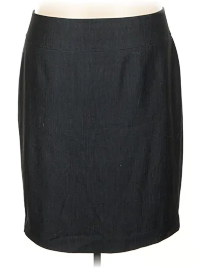 Pre-owned Roz & Ali Formal Skirt In Black