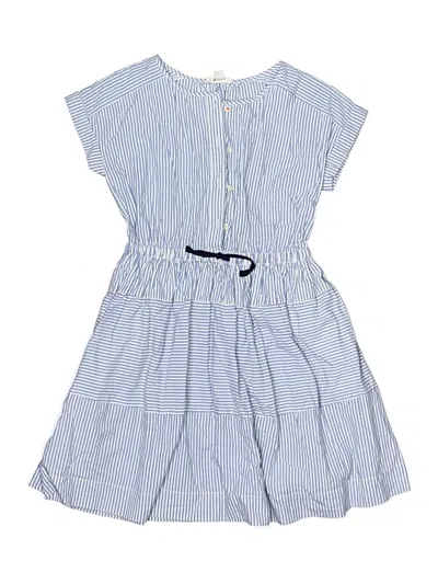 Pre-owned Crewcuts Kids' Dress In Blue
