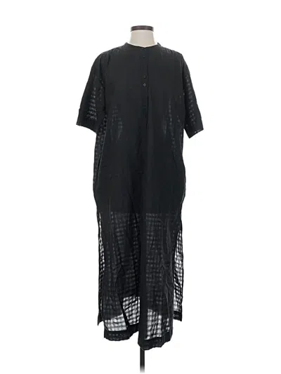 Pre-owned Everlane Casual Dress In Black