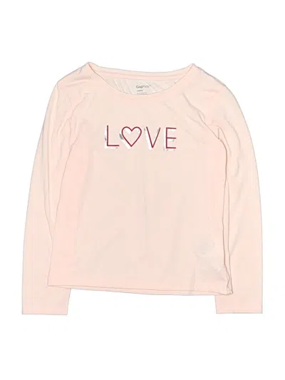 Pre-owned Gap Kids' Long Sleeve T-shirt In Pink