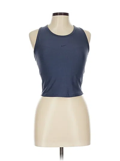 Pre-owned Nike Active Tank Top In Blue
