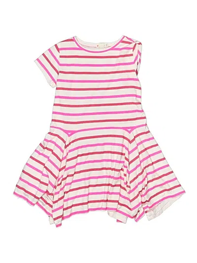 Pre-owned Crewcuts Kids' Dress In Pink