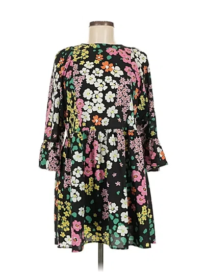 Pre-owned Asos Design Casual Dress In Black