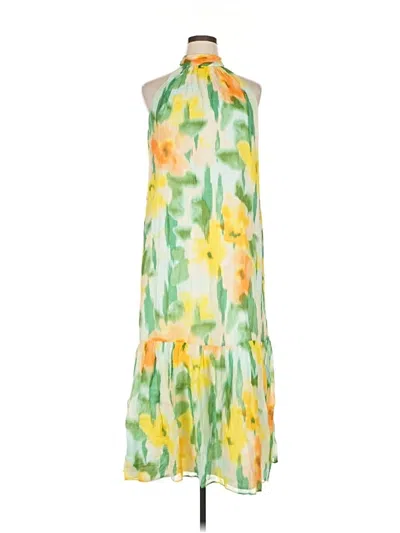 Pre-owned 1.state Cocktail Dress In Yellow