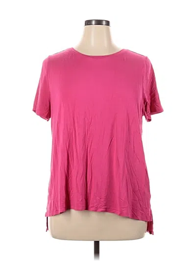 Pre-owned Alfani Short Sleeve T-shirt In Pink