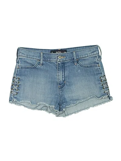 Pre-owned Hollister Denim Shorts In Blue